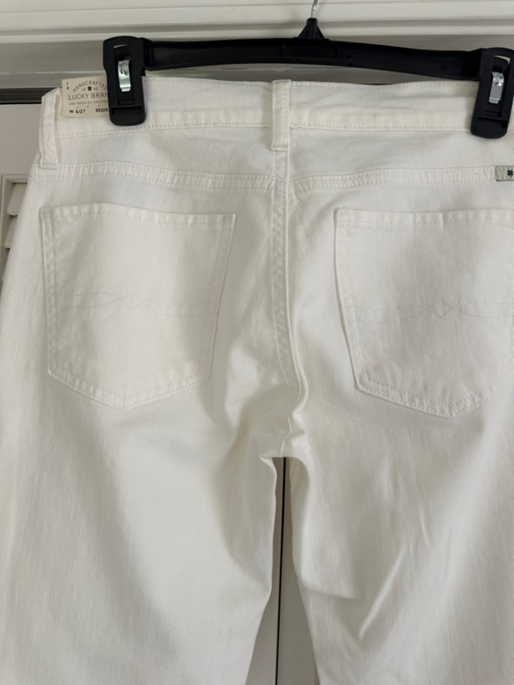 Lucky brand sweet straight white jeans NWT 4/27 - Picture 8 of 10